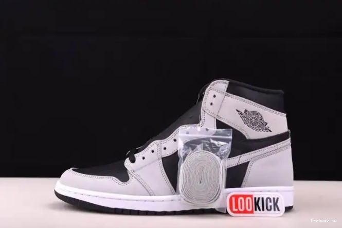 Kickmax Smoke Grey Air Jordan High White Black Retro Light 555088-035 1 0501